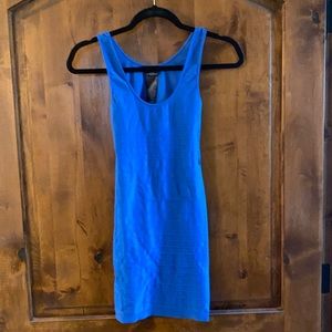 Nautical blue Bebe bodycon dress